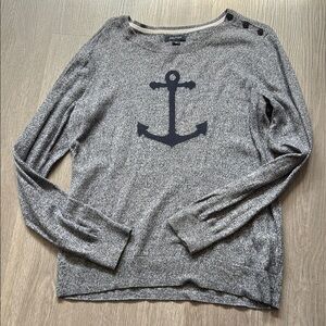Nautica navy blue  Anchor Sweater